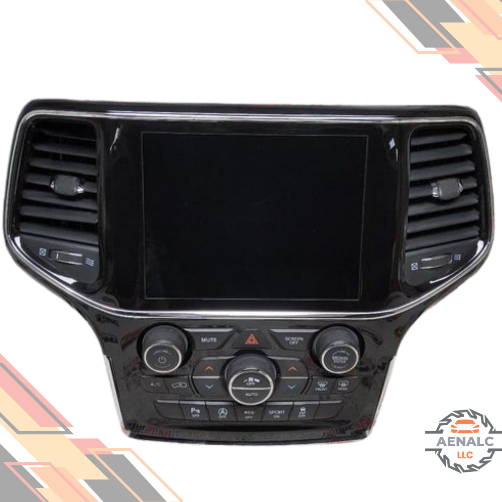 2019–2020 Jeep Grand Cherokee Climate AC Heater Control Unit with Bezel OEM — view 1