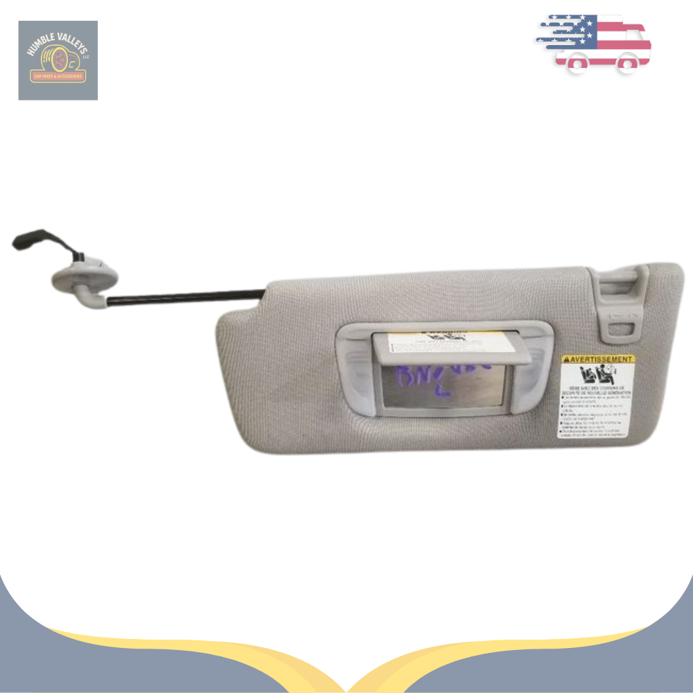 2016–2023 Toyota Tacoma LH Driver Sunvisor Sun Visor with Mirror & Light OEM — view 4