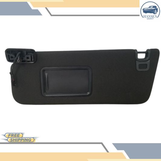 2017–2022 Land Rover Discovery LH Driver Sunvisor Sun Visor Mirror & Light OEM — view 1