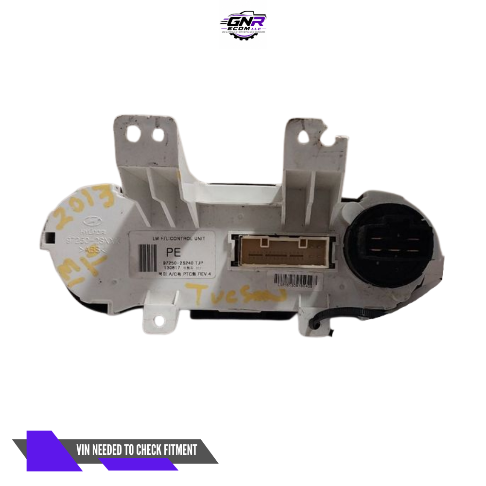 2010–2013 Hyundai Tucson Heater Climate Temperature Control OEM — view 2