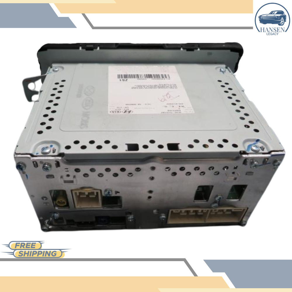 2017–2019 Hyundai Elantra AM FM Radio Receiver with Display Screen OEM — view 2