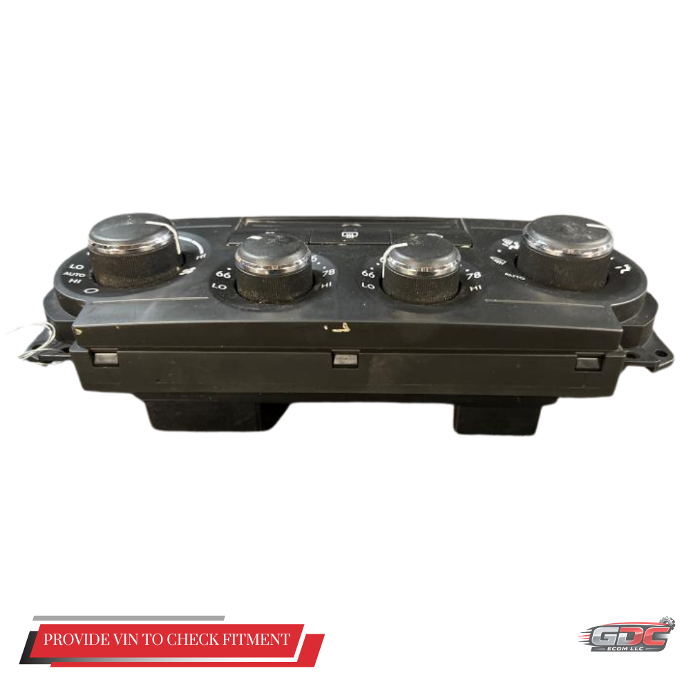 2008–2010 Chrysler 300 Climate AC Heater Temperature Control OEM — view 2