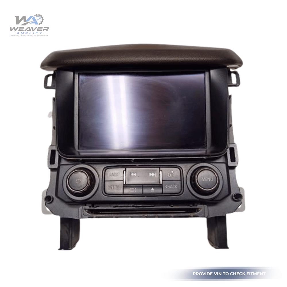 2017–2020 Chevrolet Tahoe Radio Control Panel With Display Screen OEM — view 1