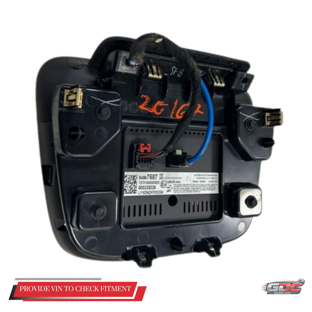 2019–2020 CHEVROLET MALIBU Control Panel Controller Display Screen OEM 84567687 — view 5