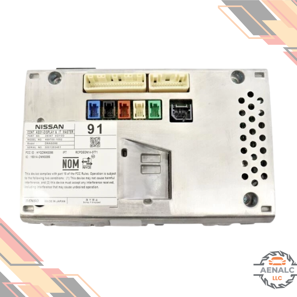 2019–2020 Nissan Pathfinder Armada Qx60 Touch Screen Navigation Radio Disp OEM — view 3