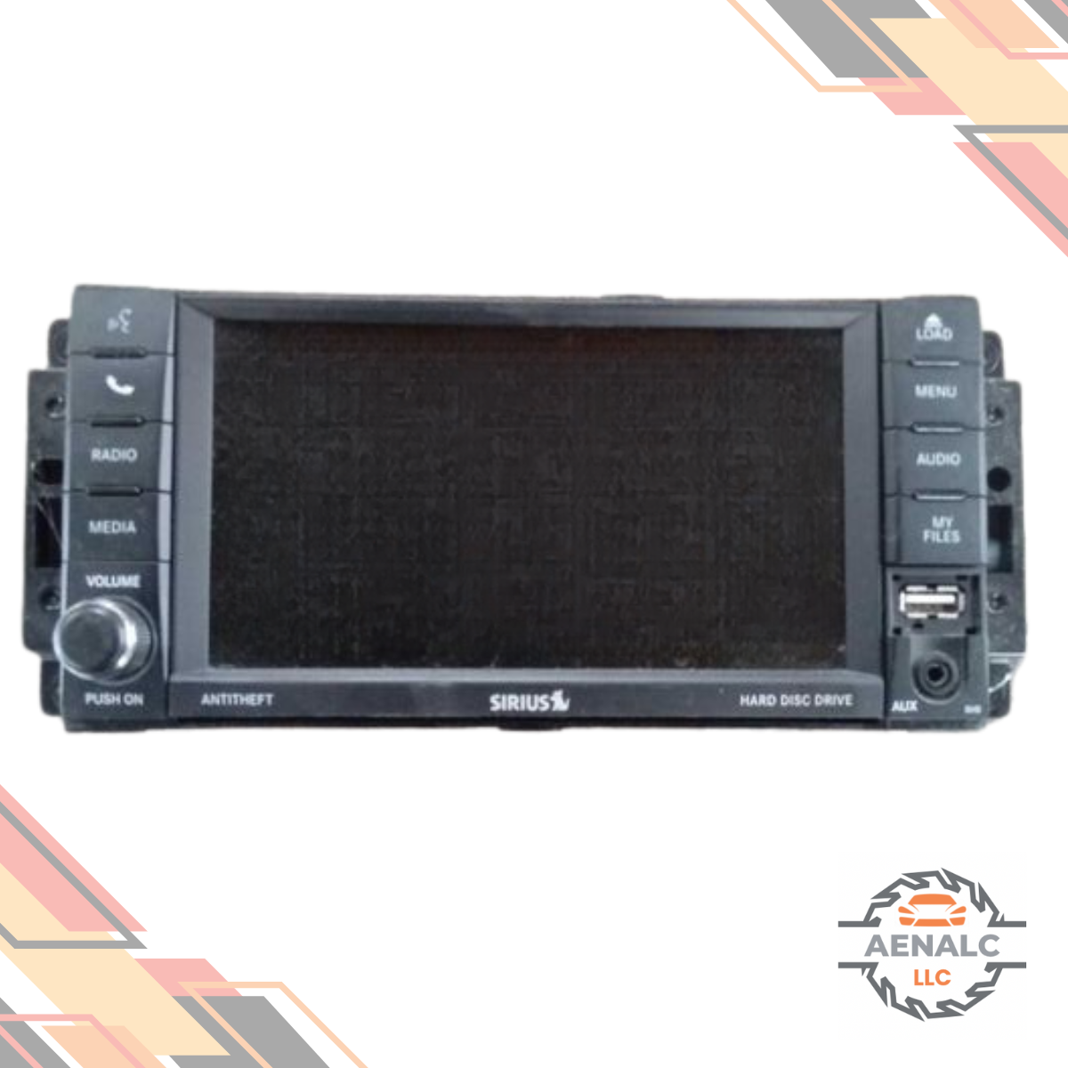 2012–2016 Chrysler Town & Country Multimedia with Satellite DVD Radio ID RBZ — view 1