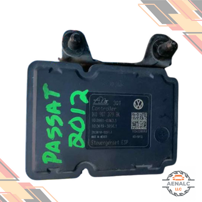 2012 Volkswagen Passat ABS Anti-Lock Brake Actuator Pump Module OEM — view 2