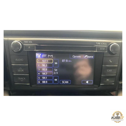 2013–2014 Toyota RAV4 Radio Display & Receiver Screen CD 100071 OEM — view 2