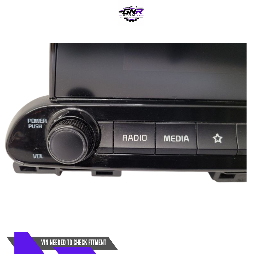 2019–2020 Kia Forte AM FM Radio Receiver Display Screen without Navigation ID 7070WK — view 5
