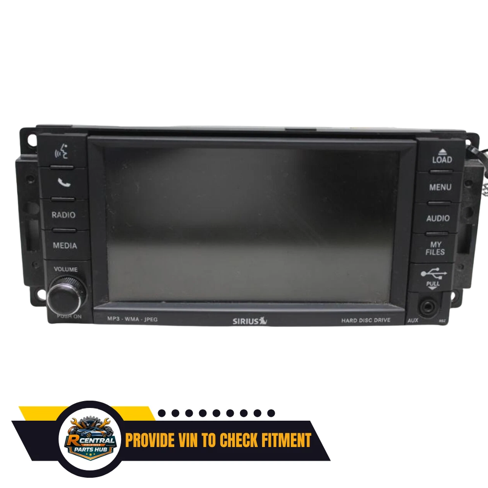 2010–2012 Dodge Ram 2500 3500 Radio AM FM DVD Player Radio Receiver ID RBZ — view 1