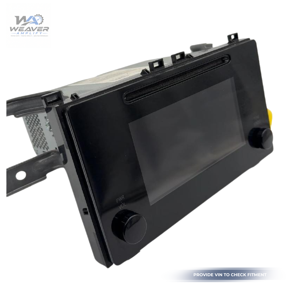 2017–2019 Toyota Corolla Radio Display Receiver 100639 OEM 86140-02520 — view 1