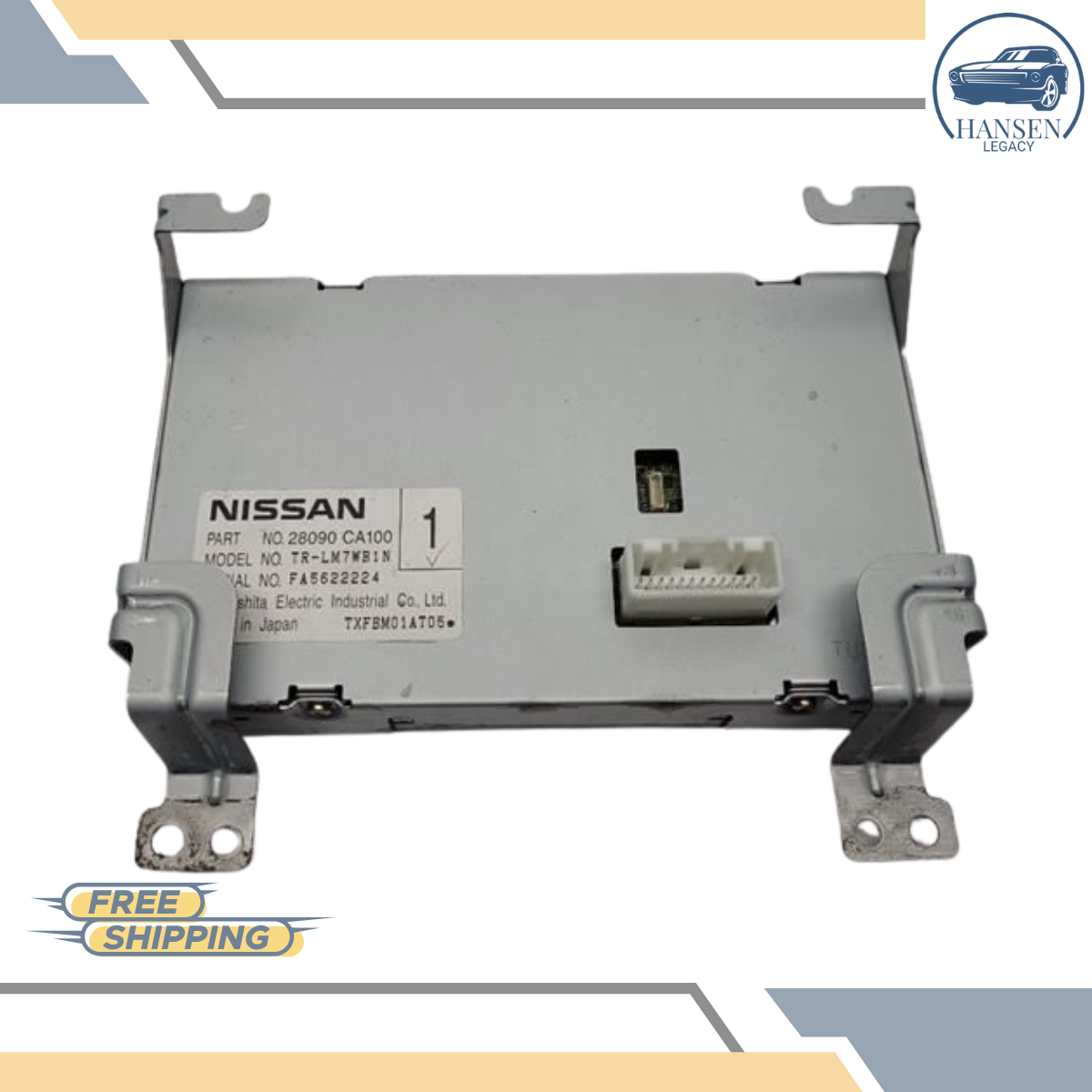 2003–2007 Nissan Murano Information Display Screen Dash Navigation 04 05 06 — view 4