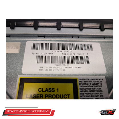 2012 Dodge Challenger AM FM Radio Receiver Display Screen RHR OEM — view 3
