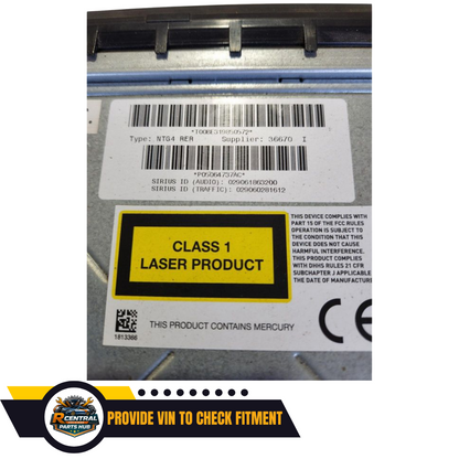 2008–2010 Chrysler 300 Radio AM FM DVD Player Receiver with Navigation ID RER — view 5