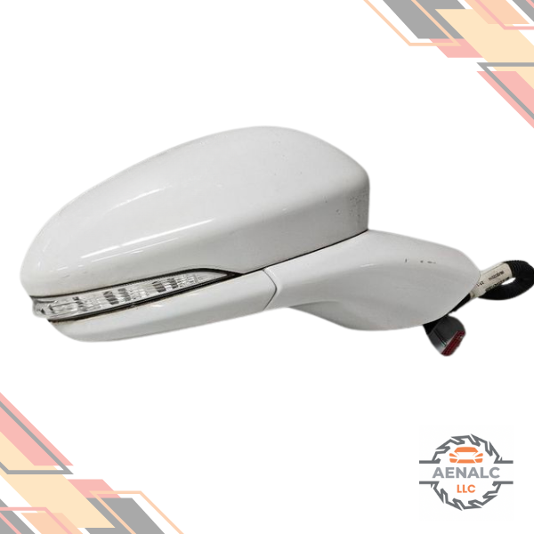 2013–2014 Ford Fusion Passenger Right Side View Mirror Assembly RH White 13 14 — view 3