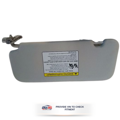 2019–2021 Kia Forte RH Passenger Sunvisor Sun Visor with Mirror OEM — view 1