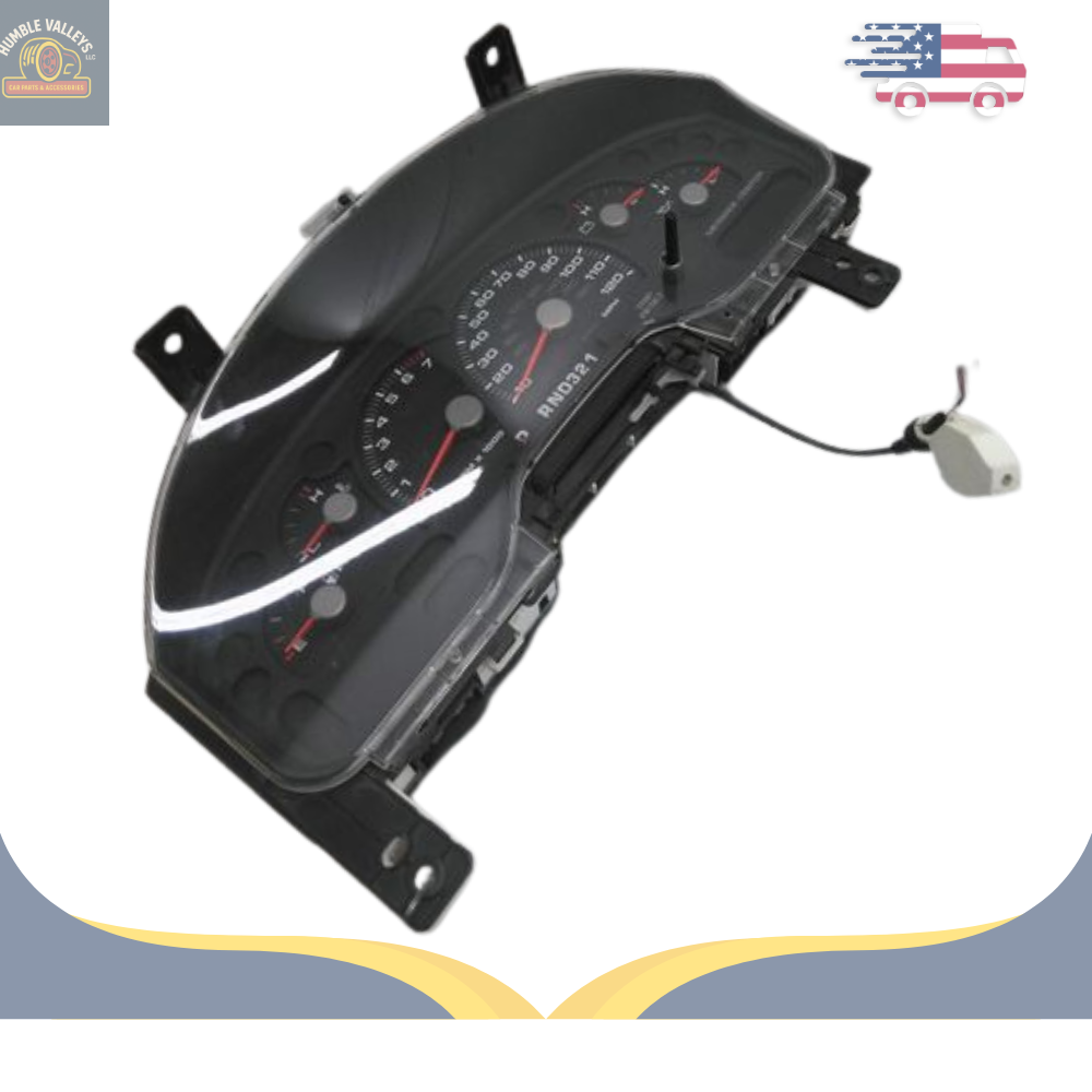 2004–2005 Ford Explorer Sport Trac Speedometer Cluster MPH with Message Center OEM — view 2