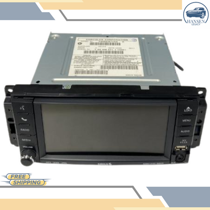 2011–2017 Jeep Patriot Compass AM FM CD DVD Satellite Radio Receiver ID RBZ OEM — view 1