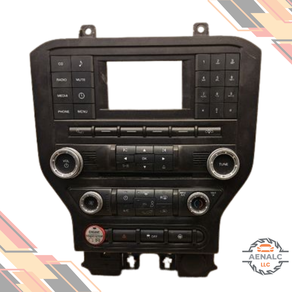 2016–2017 Ford Mustang Radio Control Panel 4.2 Screen Opening OEM — view 1