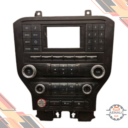 2016–2017 Ford Mustang Radio Control Panel 4.2 Screen Opening OEM — view 1