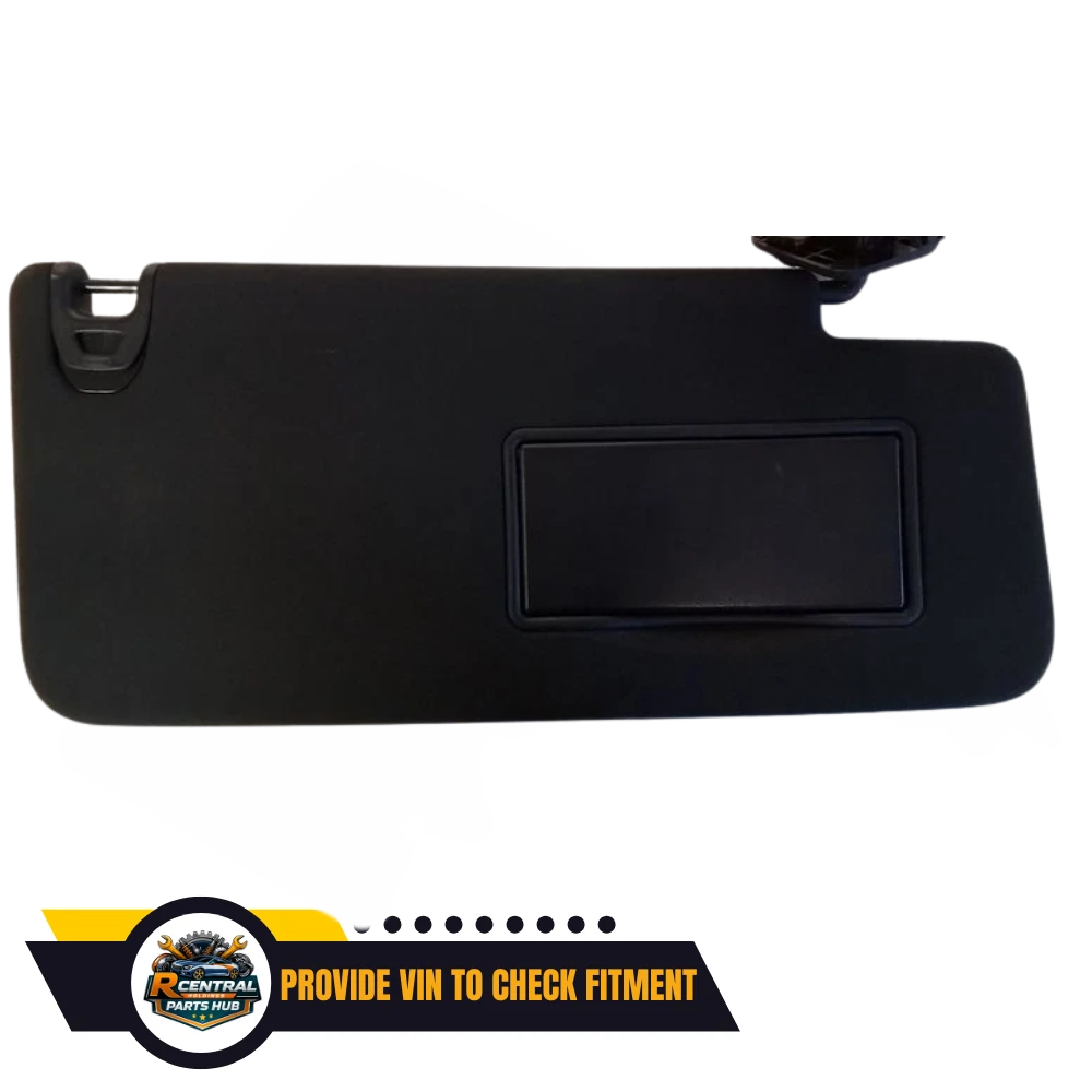 2019–2023 Dodge Ram 1500 Right Passenger Side Sun Visor Illumination Black OEM — view 3