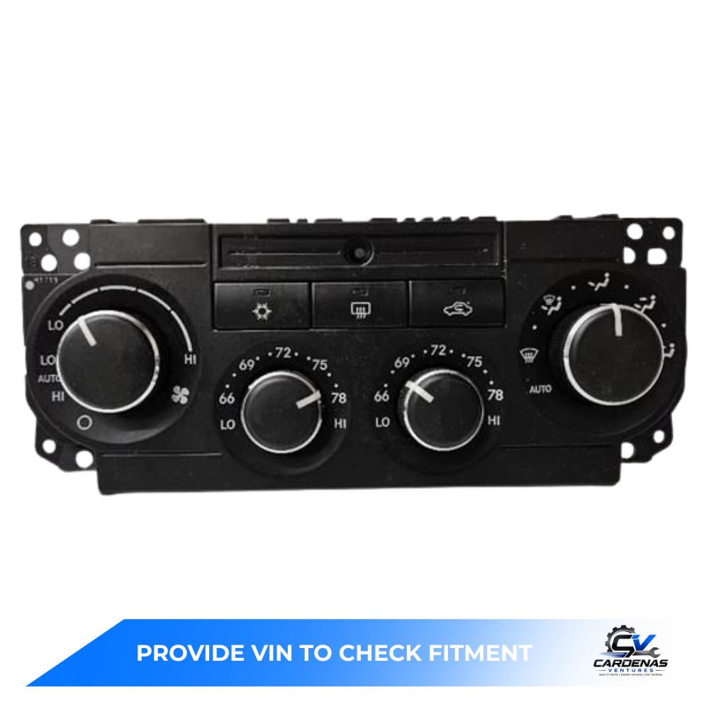 2008–2010 Chrysler 300 Climate AC Heater Temperature Control OEM — view 1