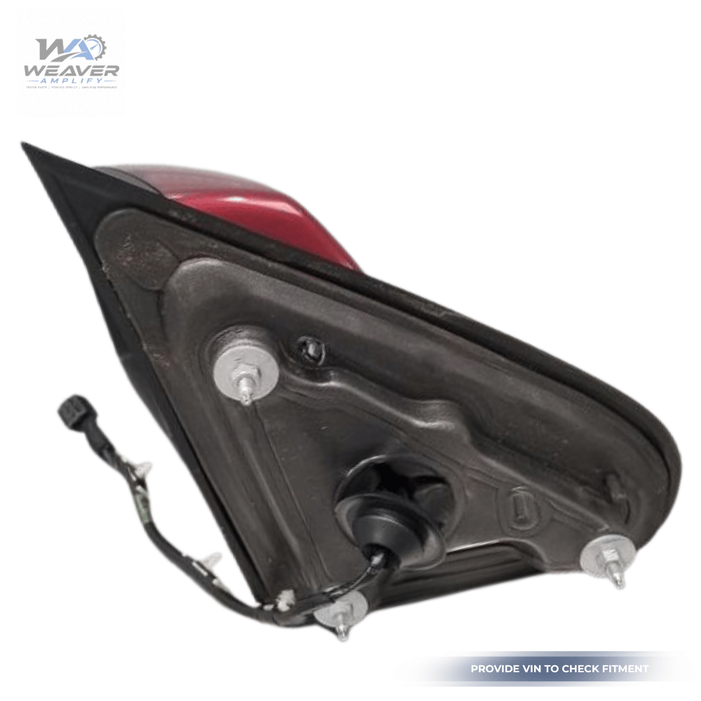 2014–2019 Chevrolet Silverado 1500 Left Driver Side View Door Mirror Maroon OEM — view 5