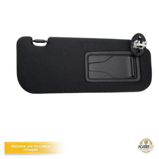 2024 Toyota BZ4X RH Passenger SunVisor with Mirror & Extender Black Sunvisor OEM — view 1