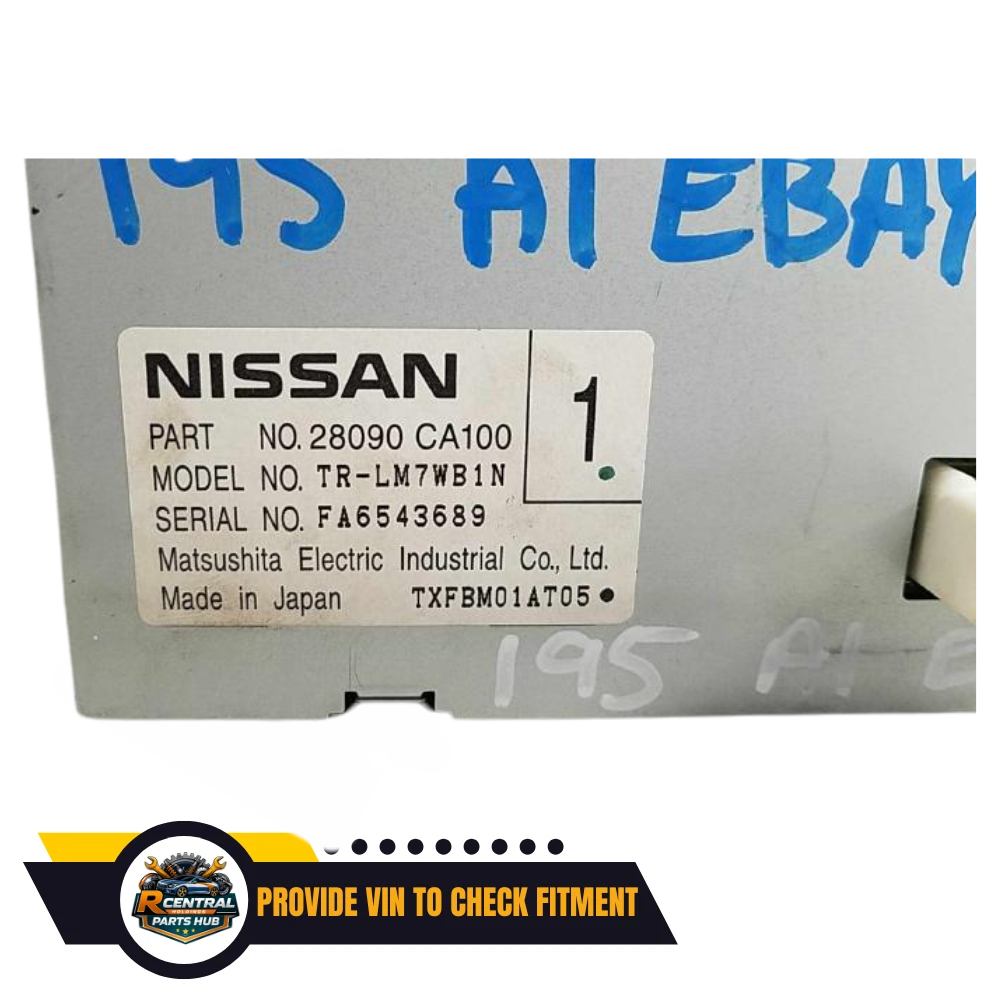 2004–2007 Infiniti QX56 Front Center Dash Mounted Display Screen Navigation OEM — view 3