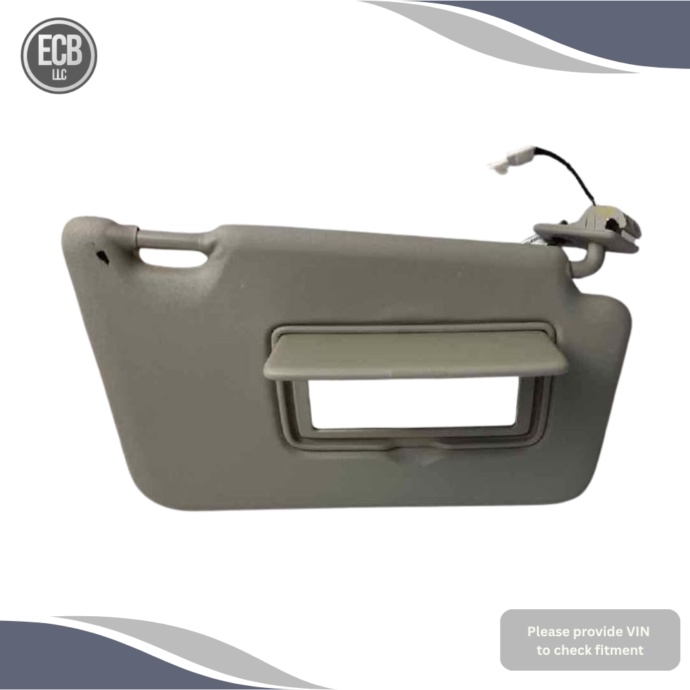 2018–2024 Nissan Kicks Passenger RH Sun Visor OEM — view 4