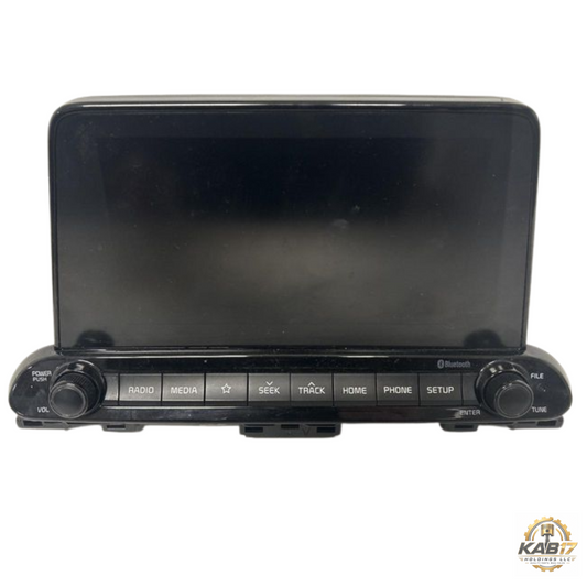 2019–2020 Kia Forte Sedan Radio Receiver Display Screen OEM — view 1