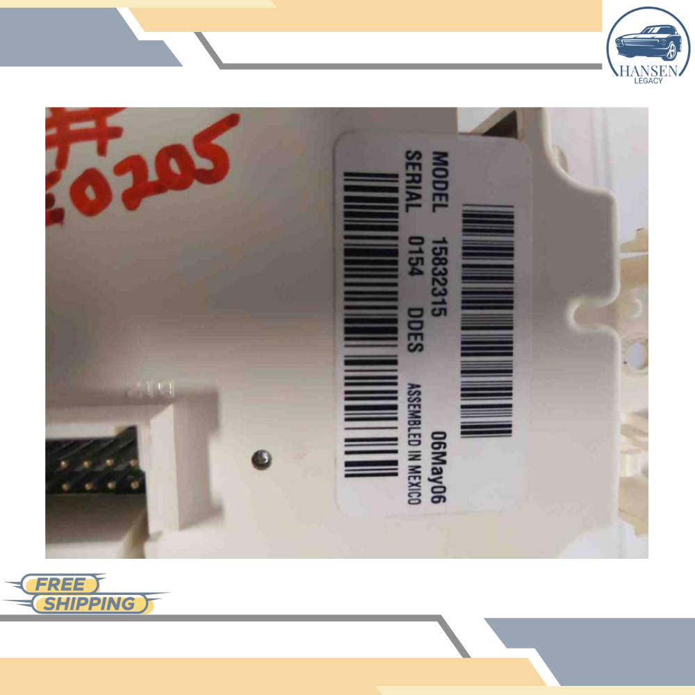 2005–2006 Chevrolet Avalanche Manual Climate Heater AC Control OEM — view 3