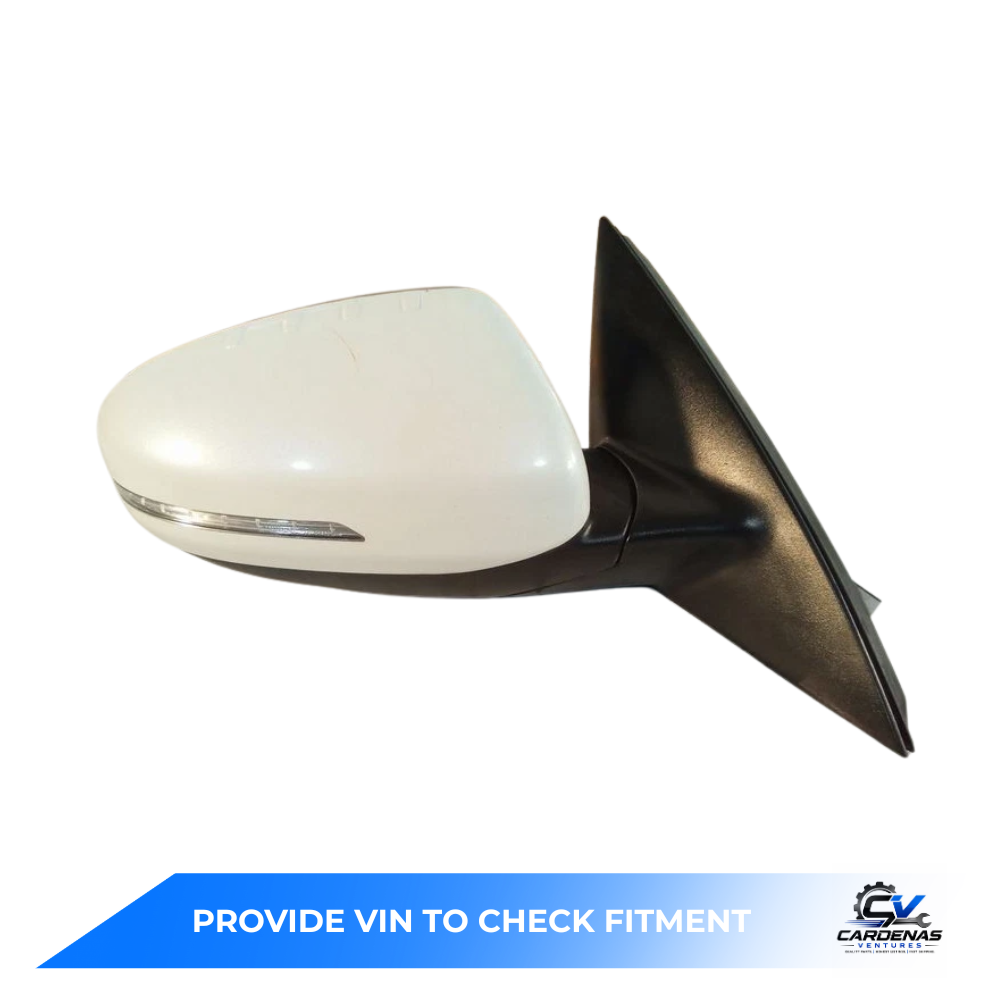 2014–2016 Kia Optima Right Passenger Side View Door Mirror White — view 1