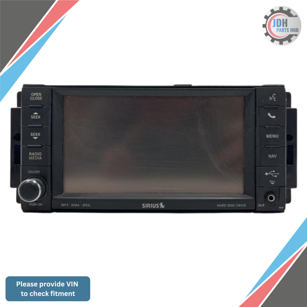 2013 Dodge Avenger AM-FM-CD-DVD-H<wbr/>DD Navigation UConnect Radio RHR OEM — view 1