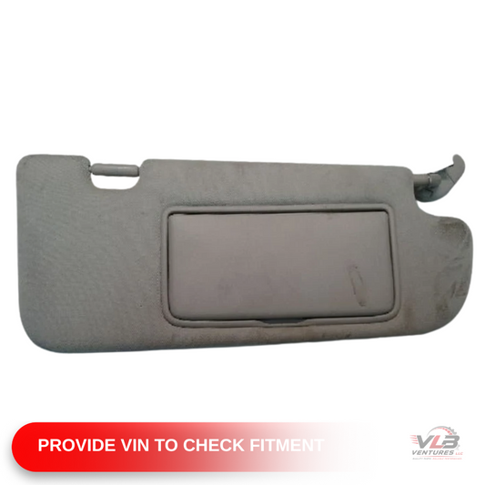 2014–2023 Infiniti Q50 RH Passenger Sunvisor Sun Visor with Mirror & Light OEM — view 1