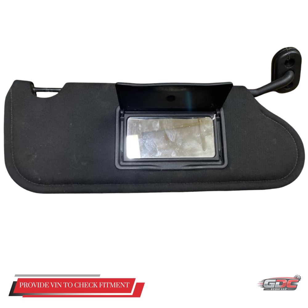 2011–2014 Chrysler 200 RH Passenger Sunvisor Sun Visor with Mirror OEM — view 1