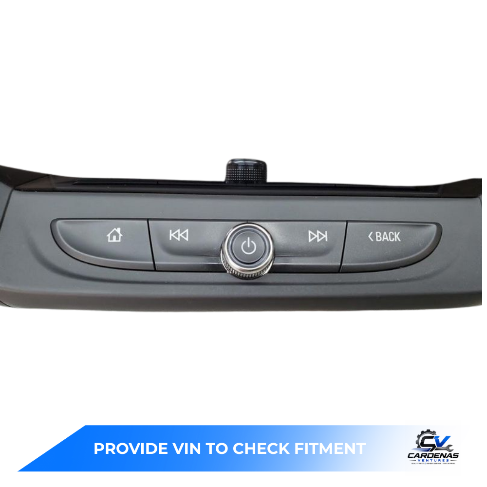 2017 Chevrolet Camaro Dash Mounted Radio Display and Control Panel — view 3