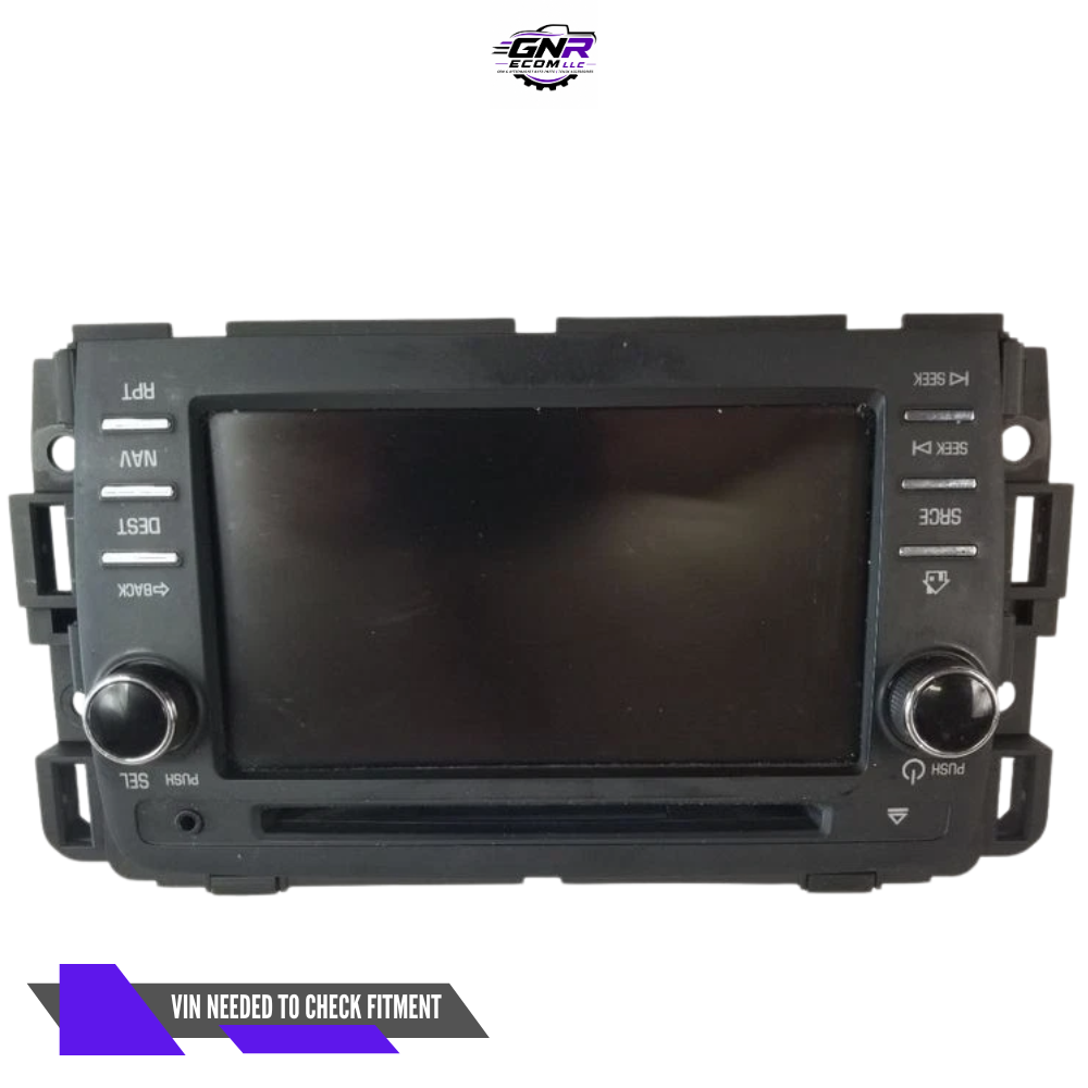 2013–2014 Buick Enclave AM FM Radio Receiver with Navigation with Display Screen OEM — view 1