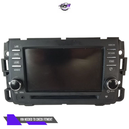 2013–2014 Buick Enclave AM FM Radio Receiver with Navigation with Display Screen OEM — view 1