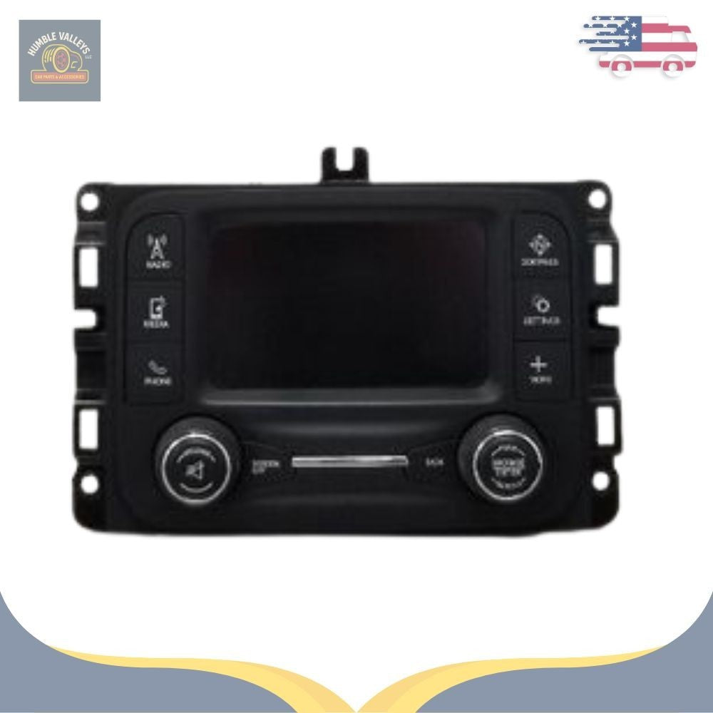 2015 Dodge Ram 1500 2500 5" Radio Receiver Head Unit with Satellite OEM — view 1