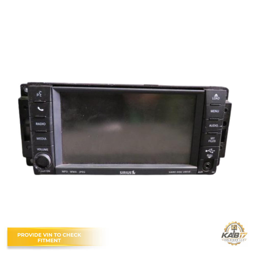 2008–2011 CHRYSLER TOWN & COUNTRY High Speed Radio CD DVD OEM P05064879AG — view 1