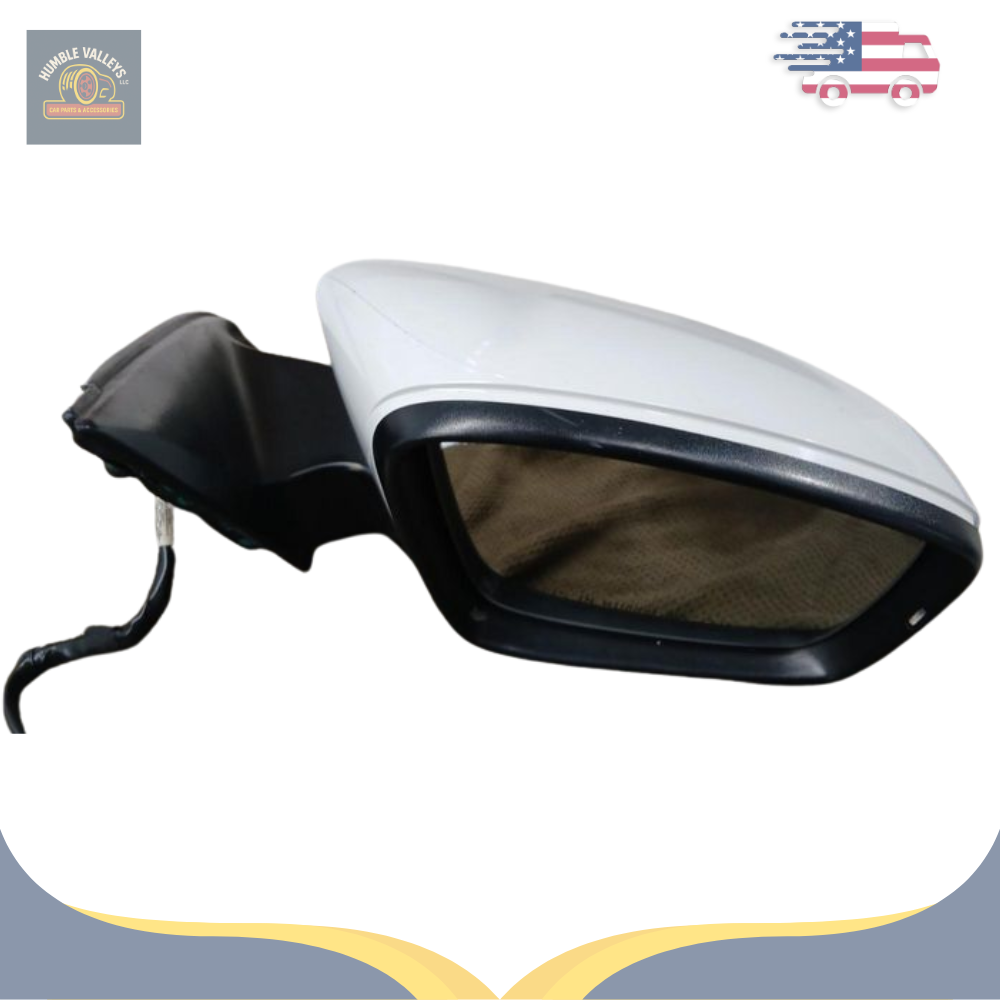 2011–2016 Volkswagen Jetta Right Passenger Side View Door Mirror White OEM — view 3