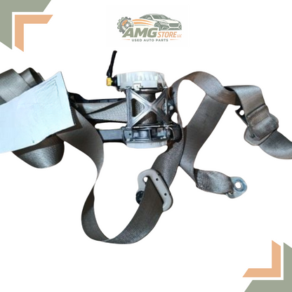 2013–2014 Ford Edge Front Left Driver Side Seat Belt Retractor Assembly Gray — view 2