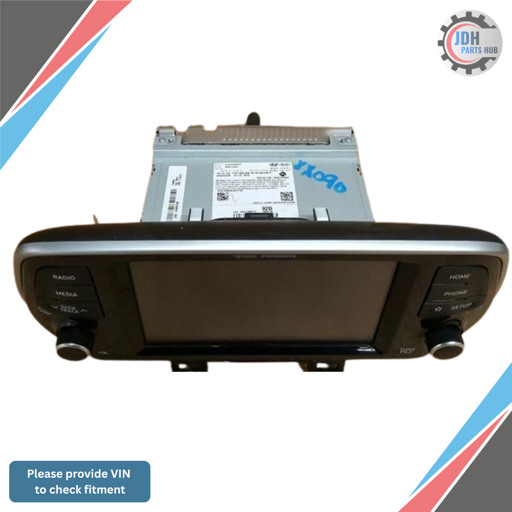 2019–2021 Hyundai Tucson AM FM Sirius XM Audio Radio Player Display Screen OEM — view 2