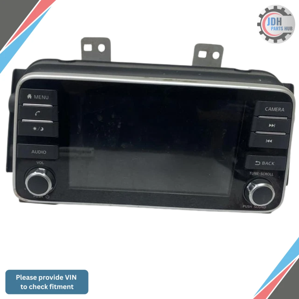 2020 Nissan Versa Satellite Radio Display Screen without Navigation OEM — view 1