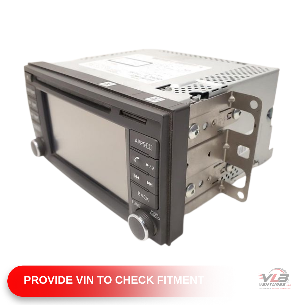 2015 Nissan Sentra CD Player Radio Receiver Navigation With Display Screen OEM — view 2