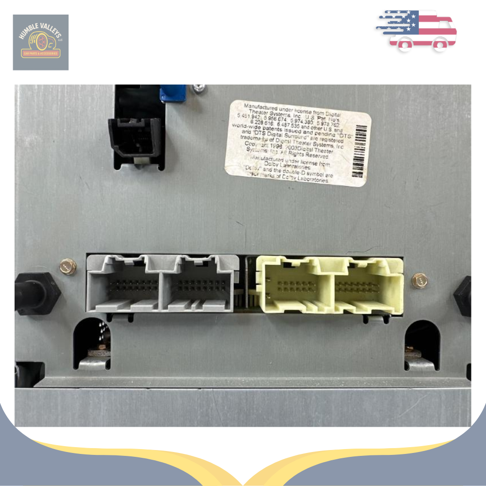2011 Cadillac Escalade AM FM stereo DVD-navigation Radio Receiver Display GMQ — view 4