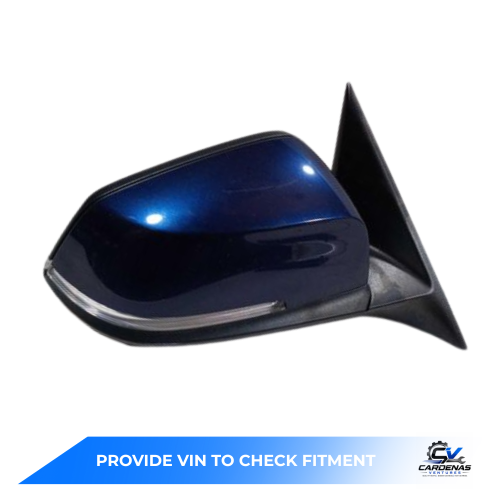 2013–2018 BMW 320I Passenger RH Side View Mirror Assembly OEM — view 1