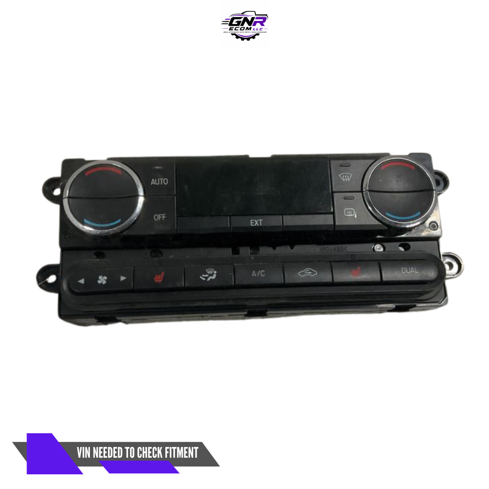 2009–2010 Ford F350 Super Duty AC Heater Temperature Control OEM — view 1