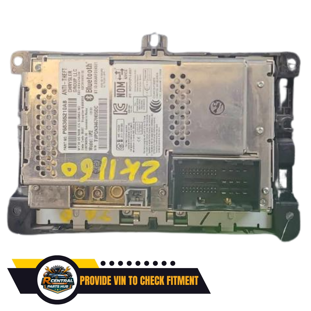2018–2020 Dodge Ram 1500 AM FM Satellite Radio Display Receiver 5.0 Screen OEM — view 2
